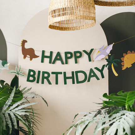 Buon compleanno Letterslinger Dinosauro