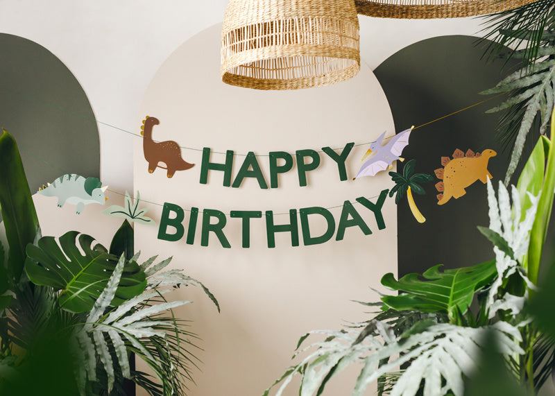 Buon compleanno Letterslinger Dinosauro