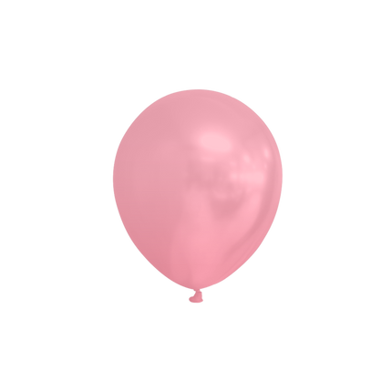 Palloncini rosa metallizzati 13cm 100pz