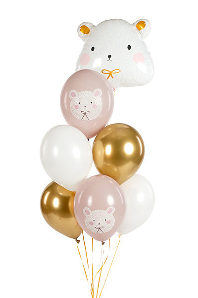 Palloncini Orso Polare Mix 30cm 6 pezzi