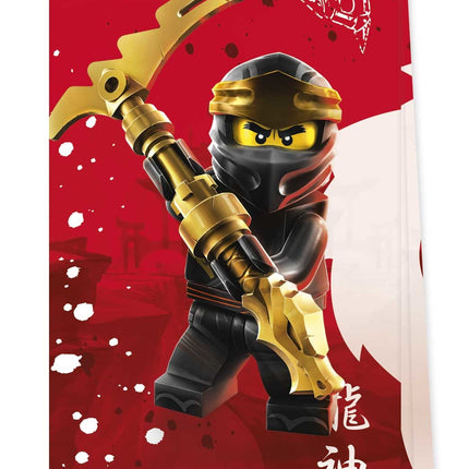 Sacchetti di condivisione Lego Ninjago di carta 4 pezzi