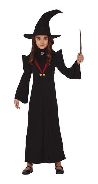 Costume di Halloween da ragazza strega