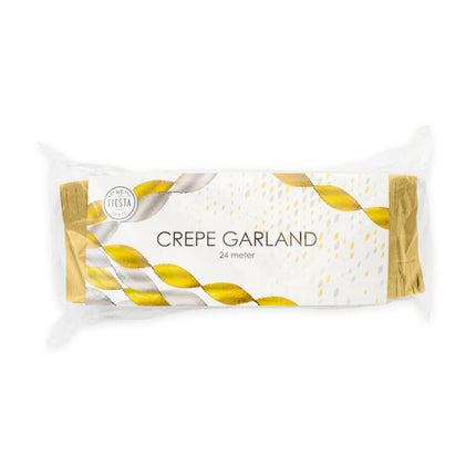 Ghirlanda Crepe Oro 24m