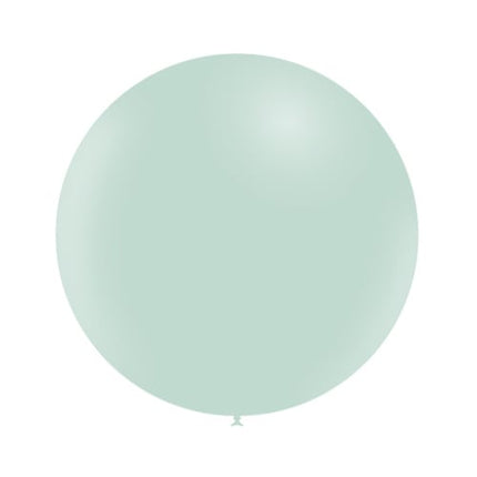 Palloncino verde gigante pastello 60 cm