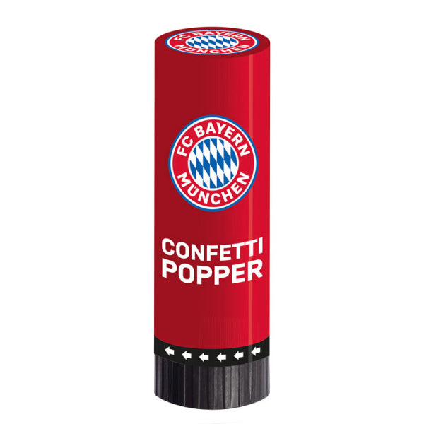 Cannone per coriandoli Fc Bayern MŸnchen 2 pezzi