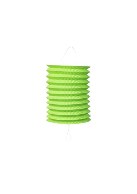 Lampione verde chiaro 16 cm