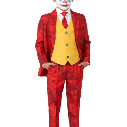 Vestito Joker Bambino Scarlatto