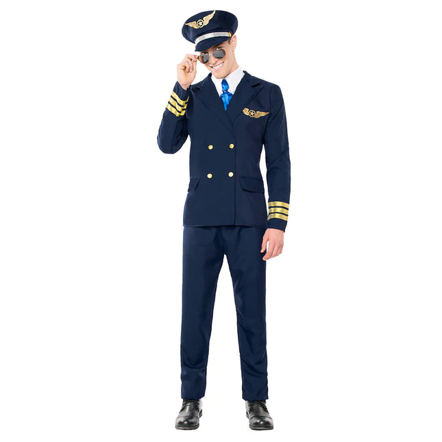 Costume da pilota uomo