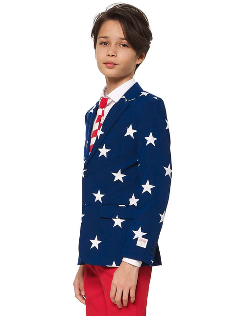 Tuta USA a stelle e strisce Ragazzo adolescente OppoSuits