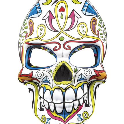 Maschera messicana Mr Day Of The Dead