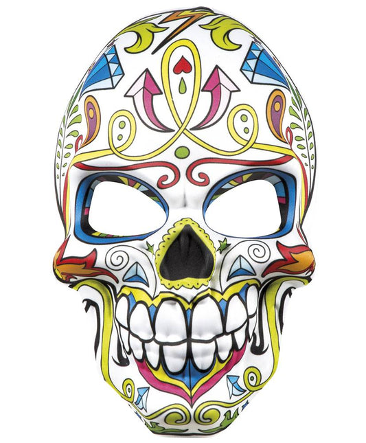 Maschera messicana Mr Day Of The Dead