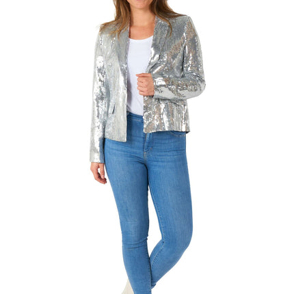 Paillet Silver Blazer Ladies Suitmeister