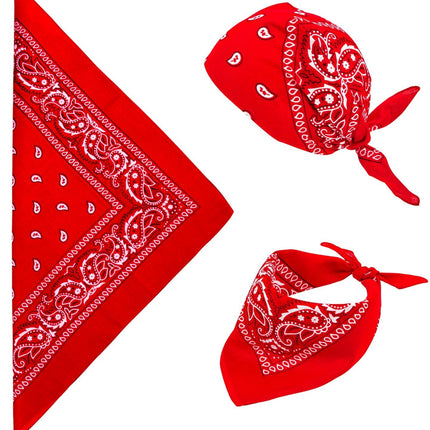 Sciarpa Bandana Rossa