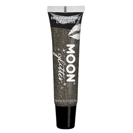 Moon Glitter Holographic Glitter Lipgloss nero 15ml