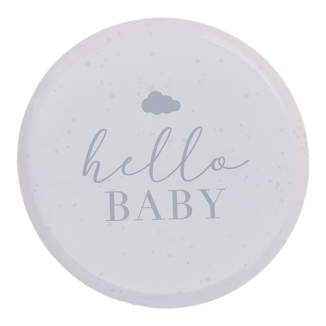 Piatti Hello Baby 25cm 8pz