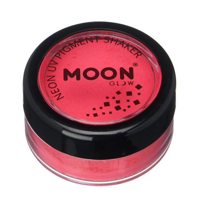 Moon Glow Neon UV Pigment Shakers Rosso Intenso 5g