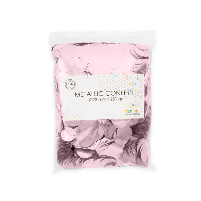 Coriandoli oro rosa metallizzati 250gr