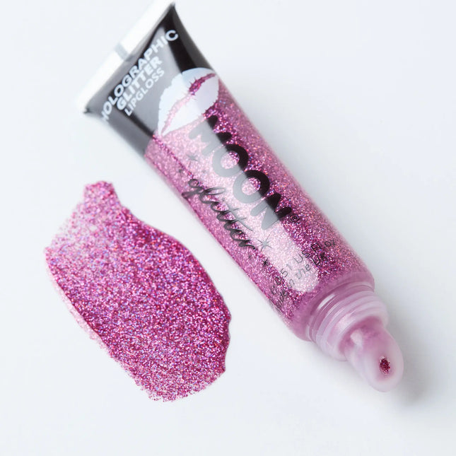 Moon Glitter Holographic Lipgloss Rosa 15ml