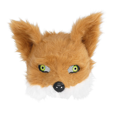 Maschera Volpe Mezzo Peluche