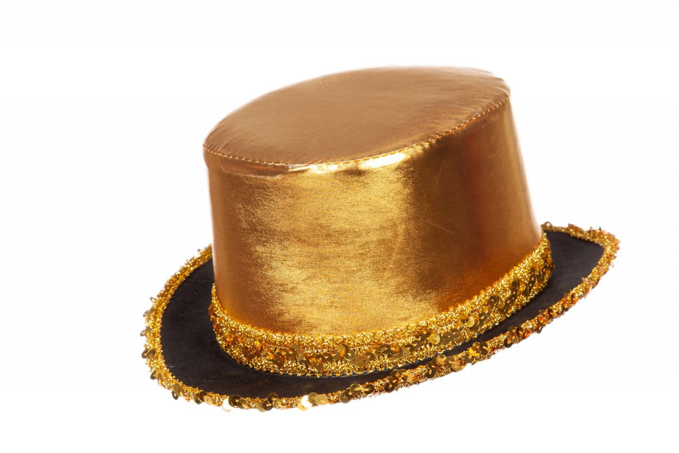 Cappello d'oro con fascia