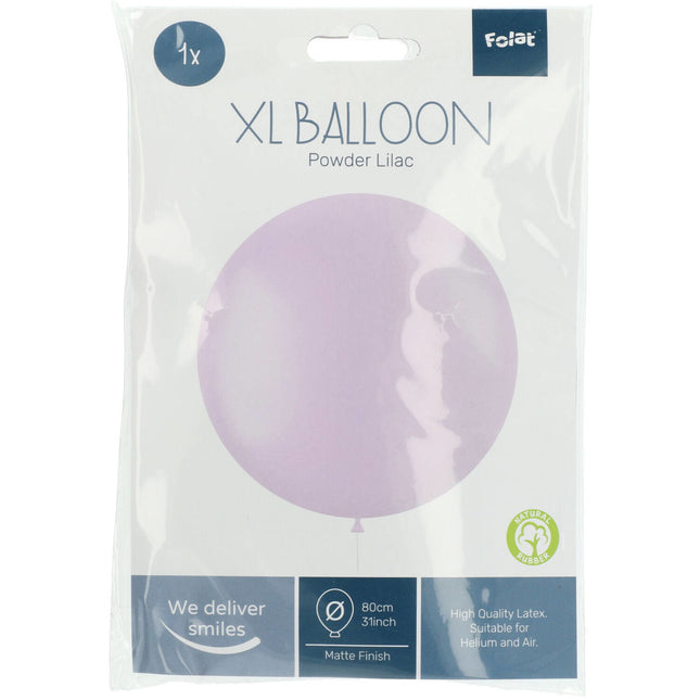 Palloncino Lilla in polvere 80cm