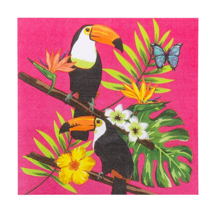 Tovaglioli di carta Toucan 33 cm