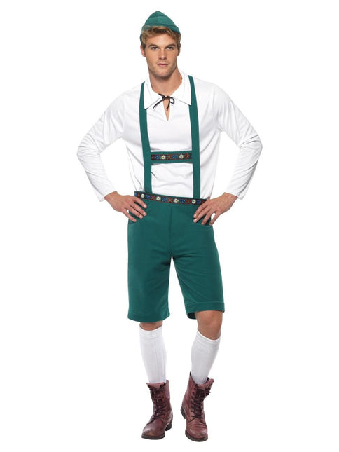 Set Lederhosen verde