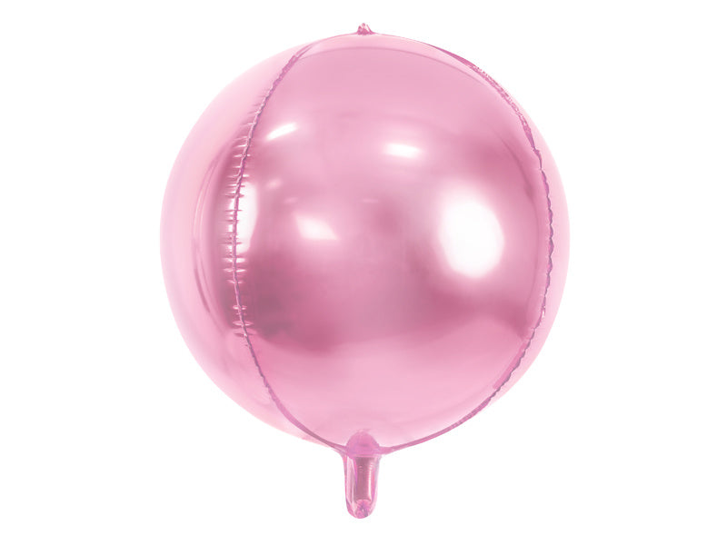 Palloncino a elio rotondo rosa chiaro vuoto 40 cm