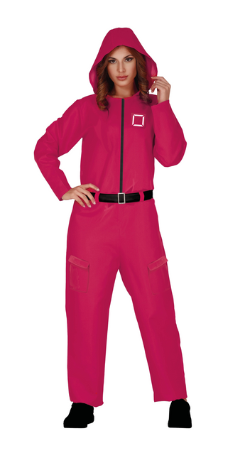 Costume quadrato donna rosa