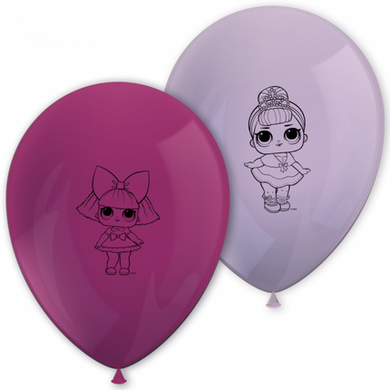 Palloncini LOL Surprise 28 cm 8 pezzi