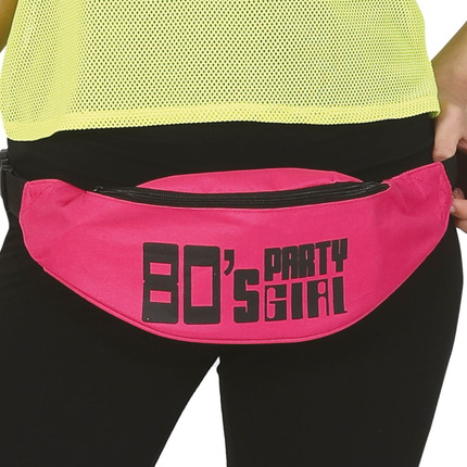 Borsa Hip rosa 80'S Party Girl