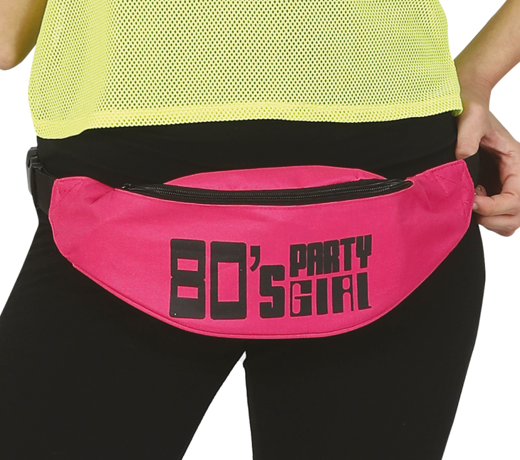 Borsa Hip rosa 80'S Party Girl