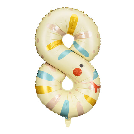 Palloncino ad elio 8 anni Snake vuoto 72 cm