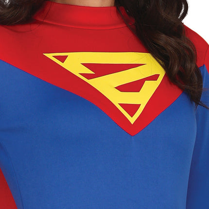 Costume da Supergirl Donna Blu