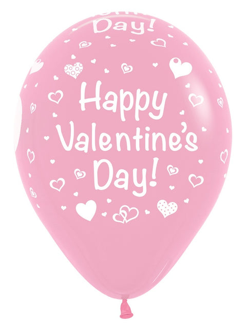 Palloncini Happy Valentines Day Mix 30cm 25pz