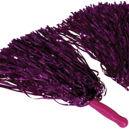 Pompon fucsia 2 pezzi