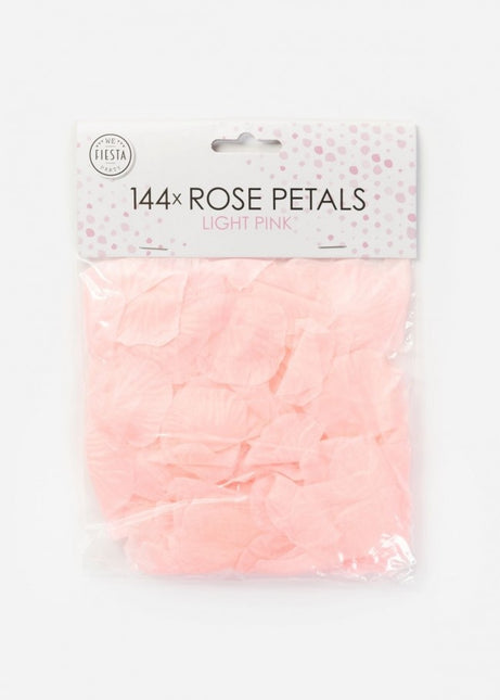 Petali di rosa rosa chiaro 144pz