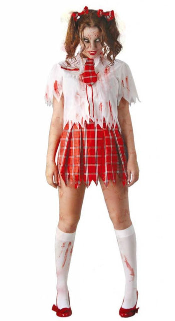 Costume di Halloween da donna scolaretta