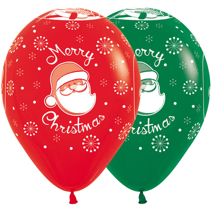 Palloncini Merry Christmas Mix 30cm 25pz