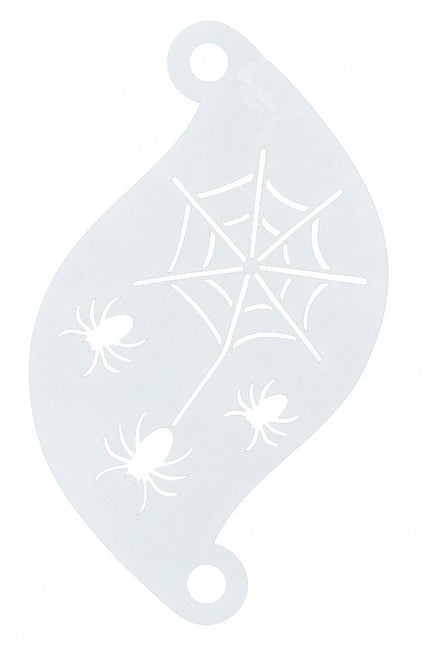 Modello di make up bianco Spider