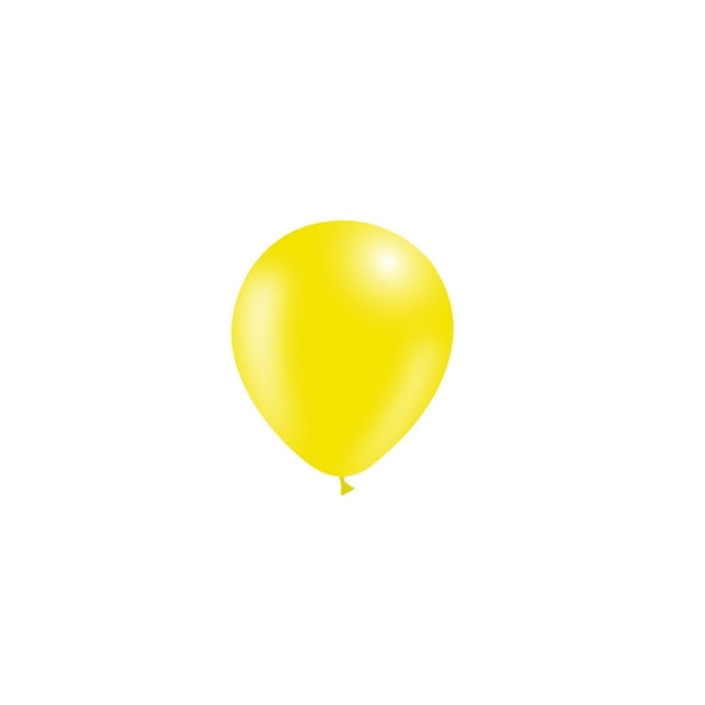 Palloncini giallo chiaro 14cm 100pz