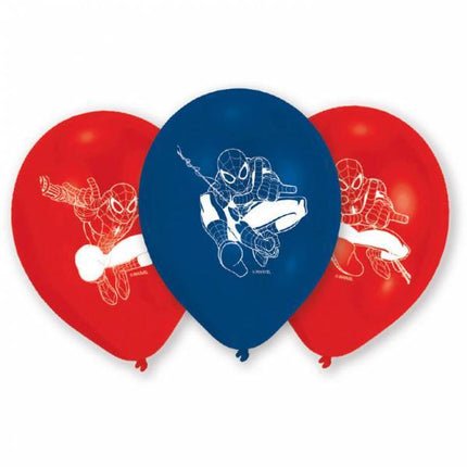 Palloncini Spiderman 23cm 6pz