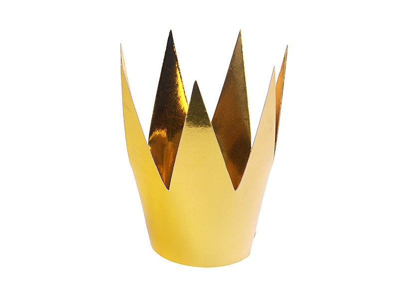 Corona d'oro 5,5 cm 3 pezzi