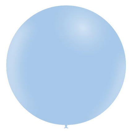 Palloncino gigante azzurro pastello XL 91 cm