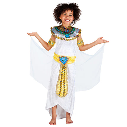 Costume da Cleopatra bambino bianco