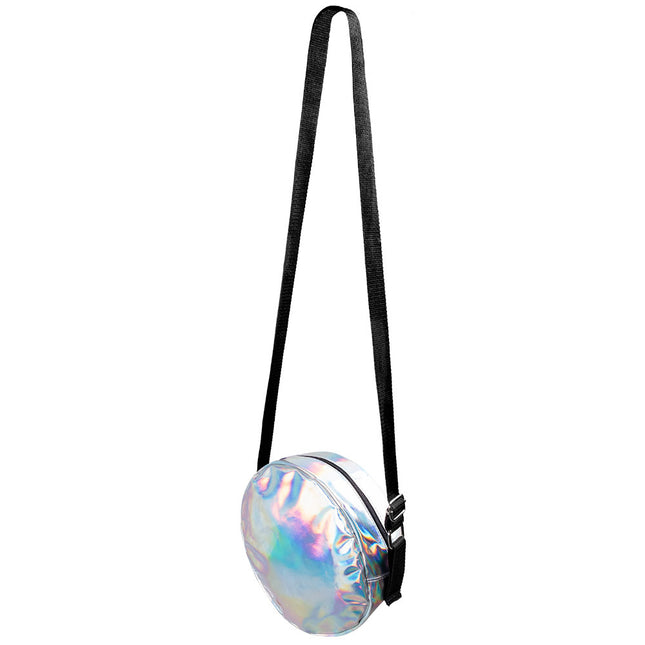 Borsa a tracolla Holographic Silver 20cm