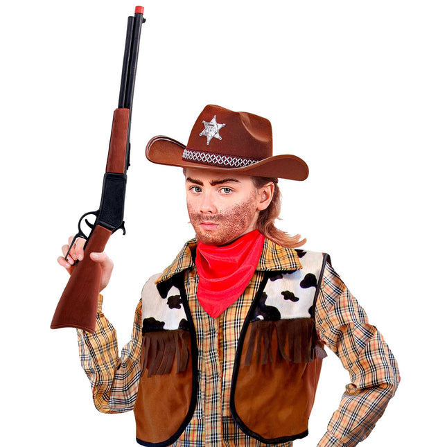 Pistola finta da cowboy 63 cm