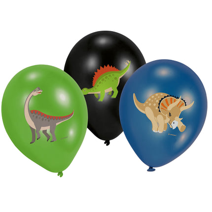 Palloncini Dinosauro 27,5 cm 6 pezzi