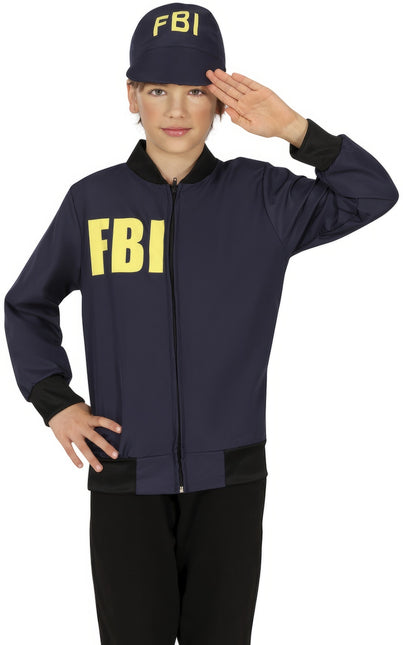 Set di travestimenti Boy Fbi 2 pezzi