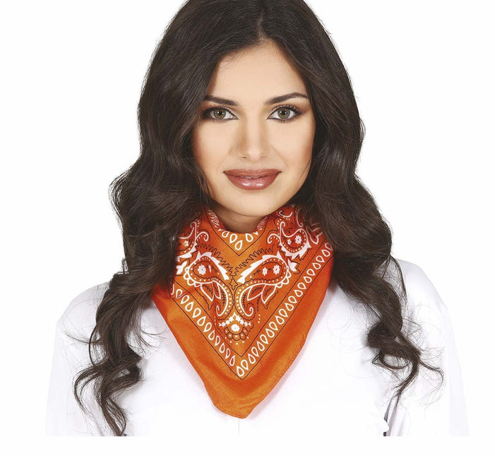 Sciarpa Bandana arancione